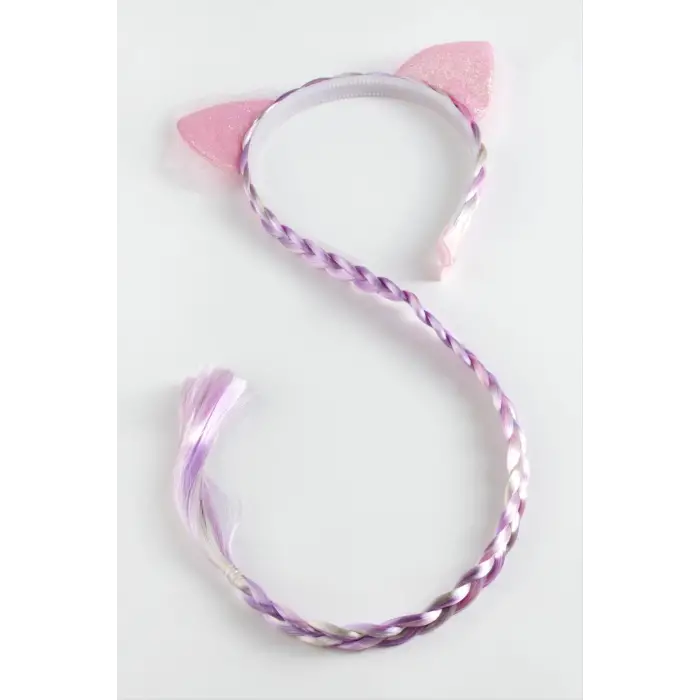 Örgülü Kulaklı Taç