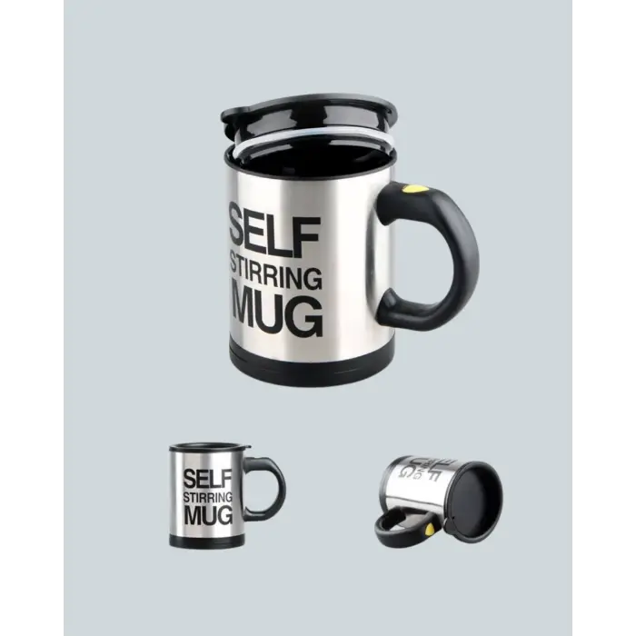 Otomatik Karıştırmalı Termos Kupa | USB Şarjlı ve Ergonomik Tasarım