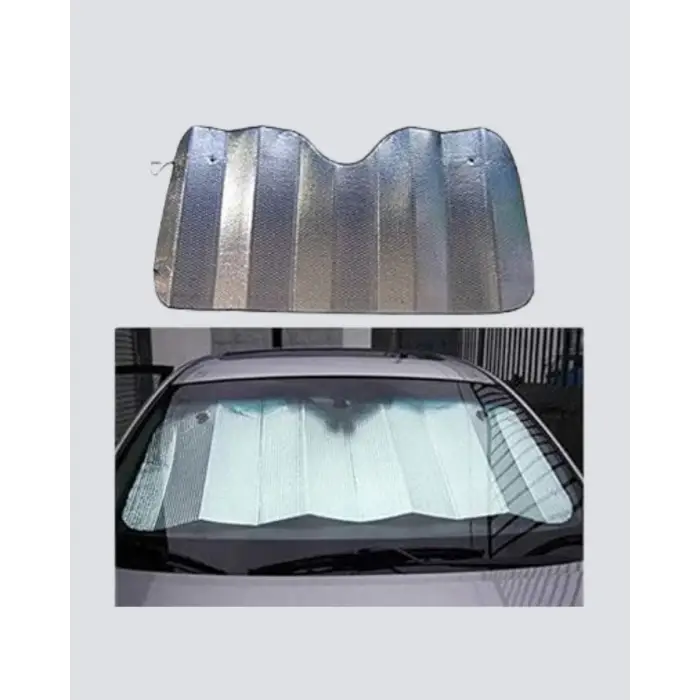 Otomobil Güneşliği – Katlanabilir Tasarım ve Süngerli Isı Yalıtımı