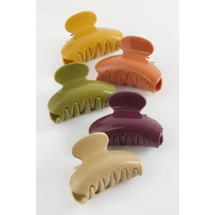 Oval Renkli Mandal Toka 6 cm