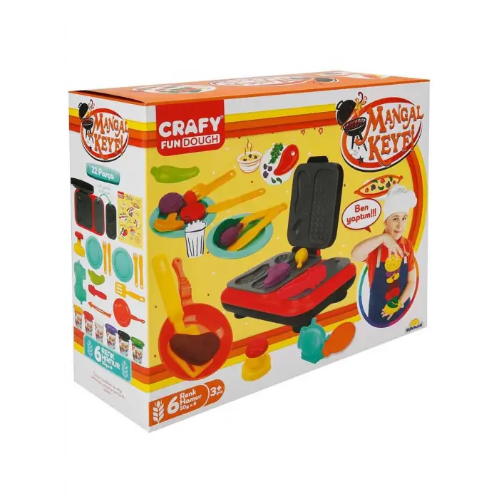 OYUN HAMUR SETİ MANGAL KEYFİ 6X50GR