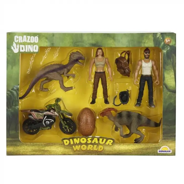 OYUN SET DİNOZOR FİGÜR AKSESUARLI - 1  Adet Stokta Olan Gönderilir