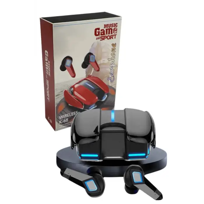 Oyuncu Kulaklığı Bluetooth Kulaklık Kablosuz RGB Işıklı Gamer Kulaklık Gürültü Önleyici