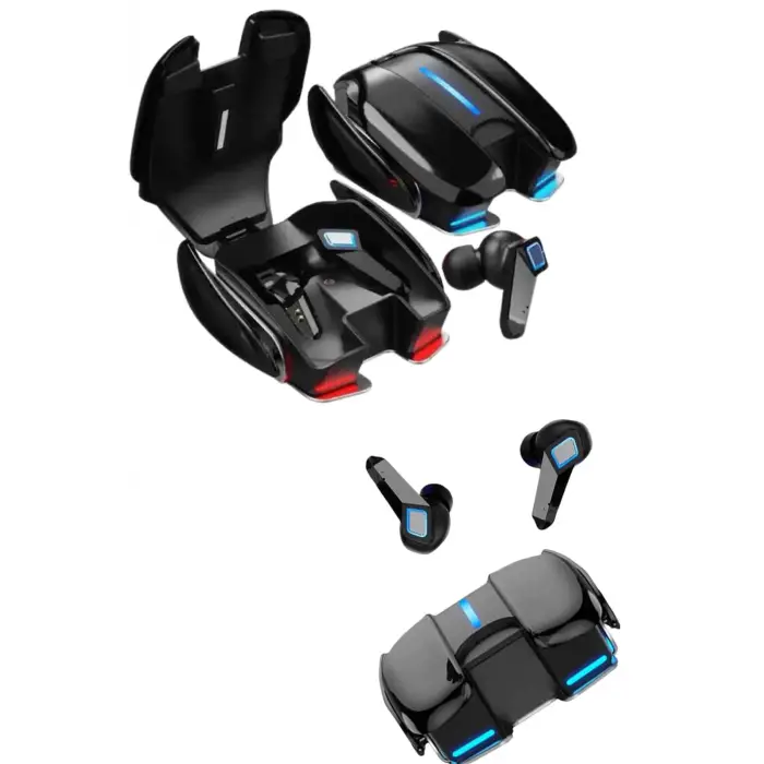 Oyuncu Kulaklığı Bluetooth Kulaklık Kablosuz RGB Işıklı Gamer Kulaklık Gürültü Önleyici