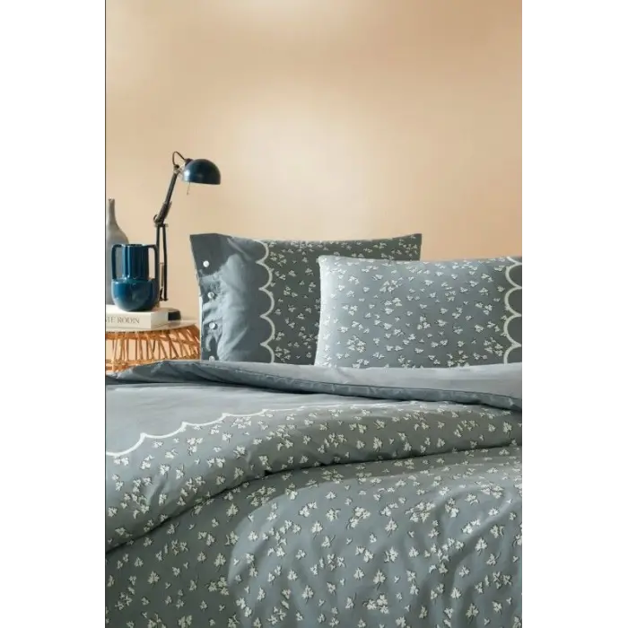 Özdilek Çift Kişilik Ranforce Nevresim Takımı Cilantro Mavi