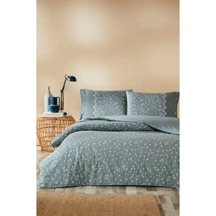 Özdilek Çift Kişilik Ranforce Nevresim Takımı Cilantro Mavi