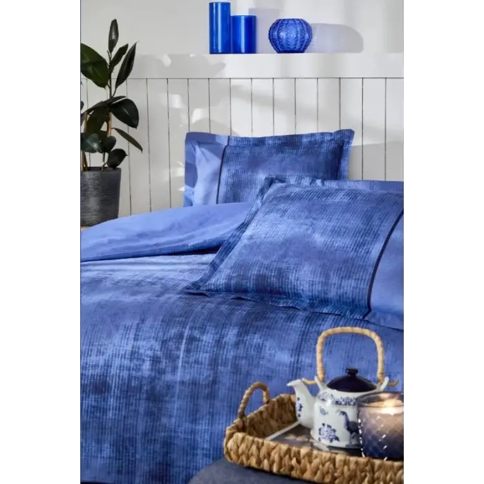 Özdilek Çift Kişilik Ranforce Nevresim Takımı Horizon Mavi