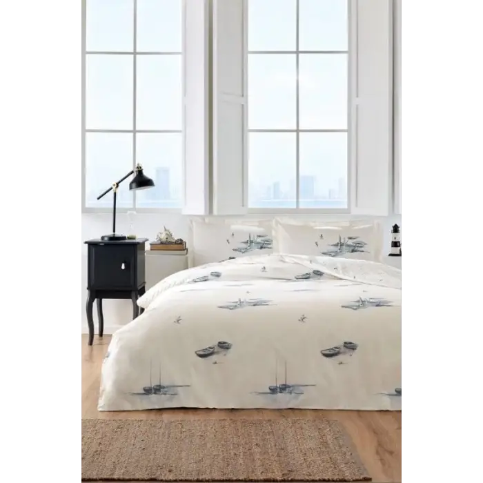 Özdilek Çift Kişilik Ranforce Nevresim Takımı Rowboat