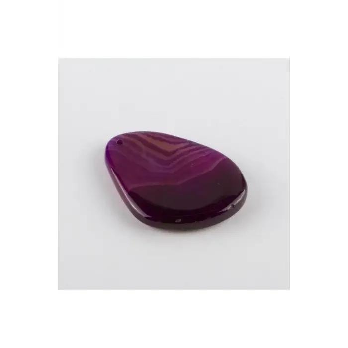 Özel Kesim Doğaltaş Plaka Akik Kolye Ucu