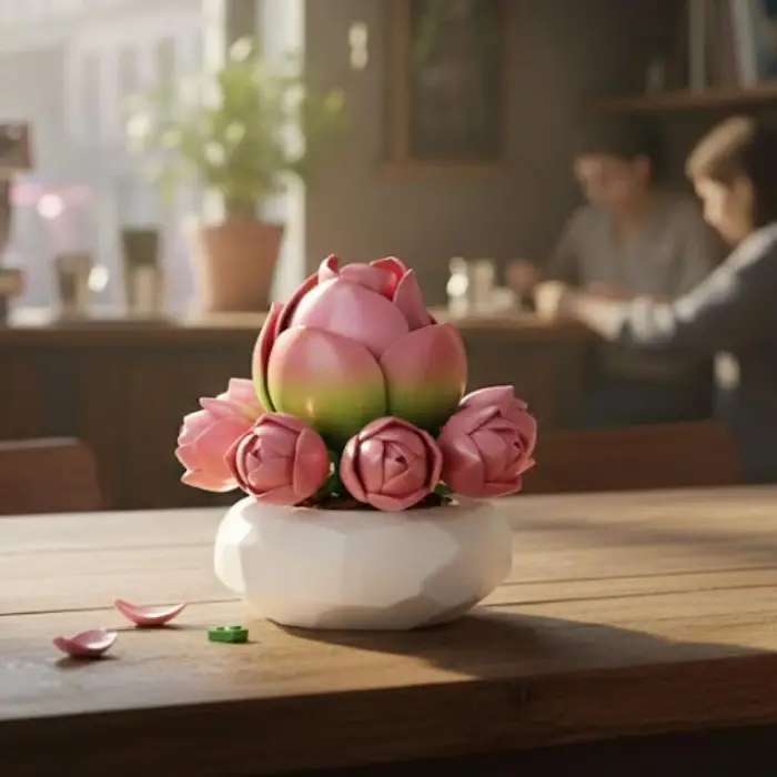 P655059 PANLOS ZAMBAK SUKULENT MODEL 41 PARÇA BLOCK OYUNCAK