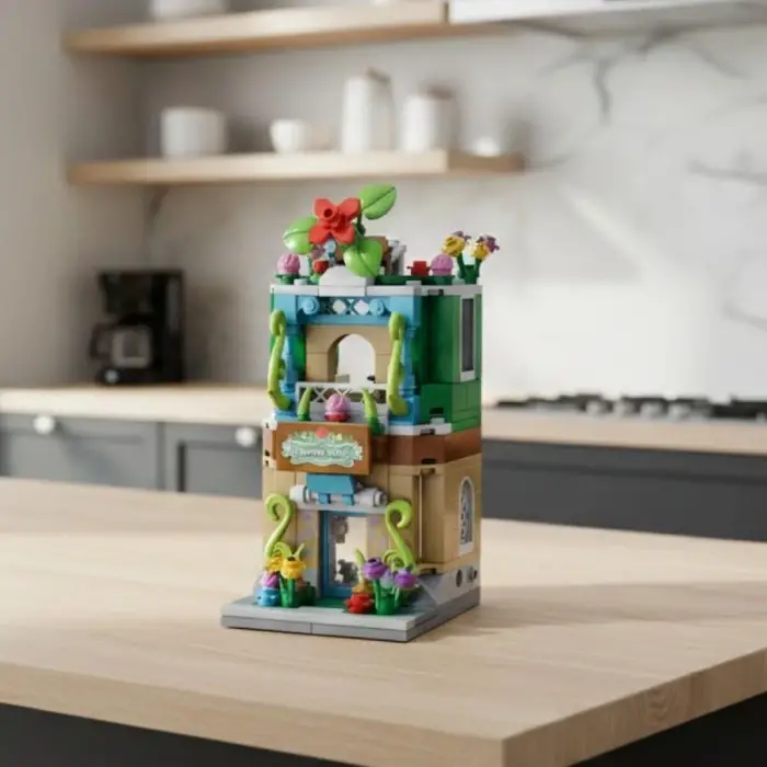 P657037 PANLOS ÇİÇEK DÜKKANI 280 PARÇA BLOCK OYUNCAK