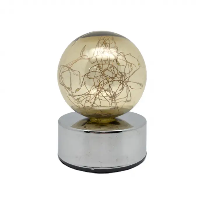 BX LEDO-02SD ŞARJLI  MASA LAMBASI GOLD BAKIR KROM