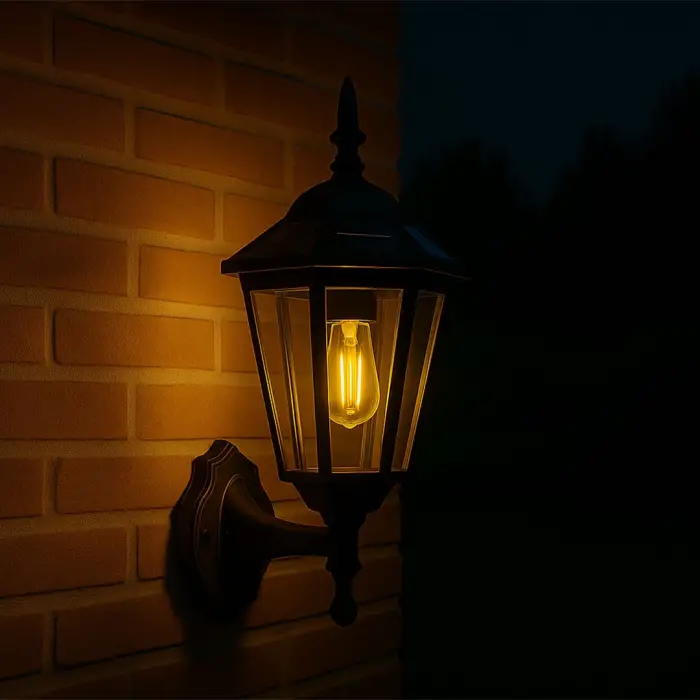 BX PT-2986 SOLAR DUVAR LAMBASI