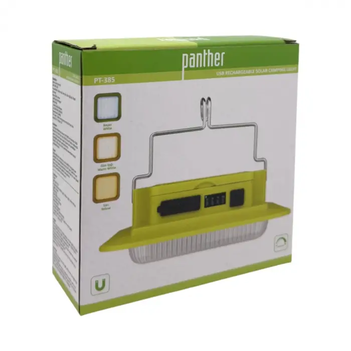 BX PT-385 ŞARJLI SOLAR KAMP LAMBASI