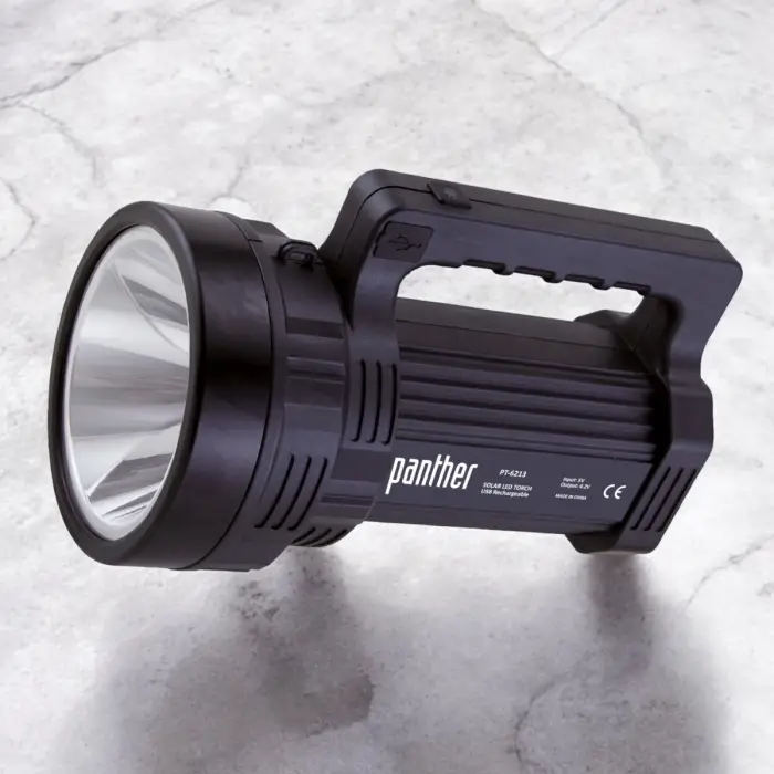 BX PT-6213 USB ŞARJLI SOLAR EL FENERİ