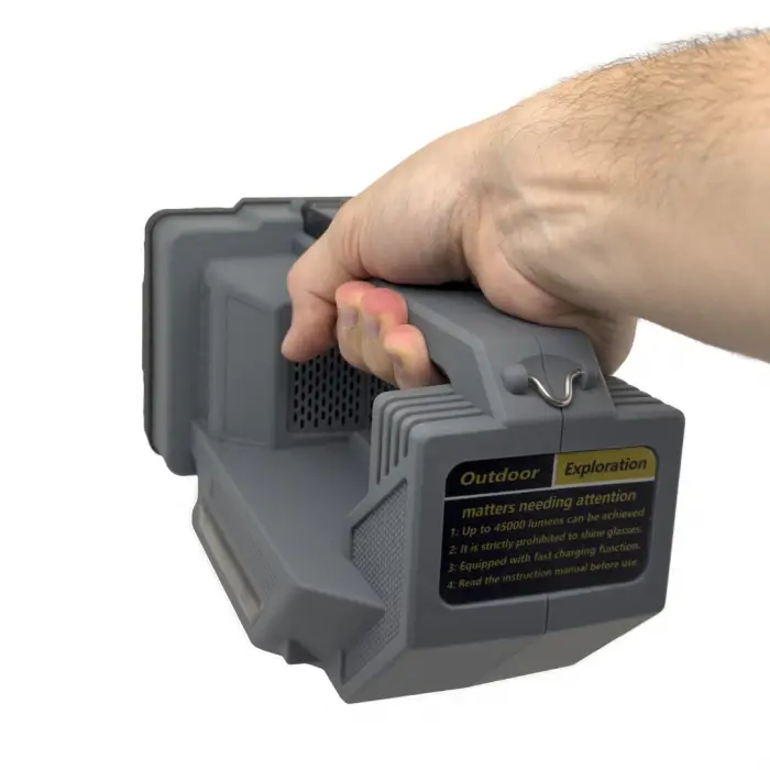 BX PT-8437 USB ŞARJLI ARAMA FENERİ