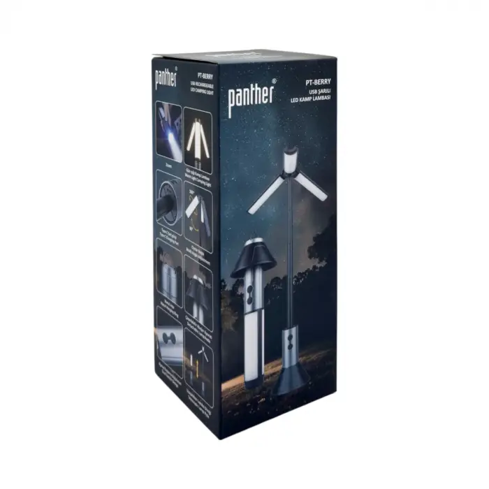 BX PT-BERRY USB ŞARJLI KAMP LAMBASI