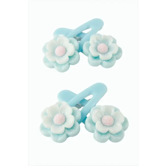 Papatya Çıtçıtlı Toka 4 Adet