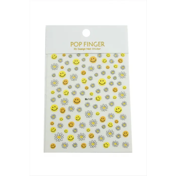 Papatya Emoji Tattoo Dövme Sticker