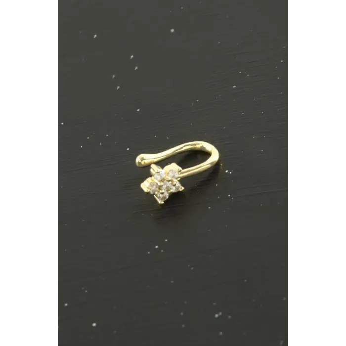 Papatya Tragus Zirkon Taşlı Piercing 1 Adet