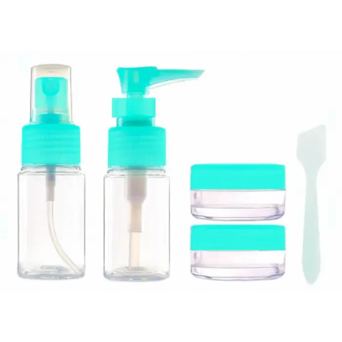 Parfüm Şişesi - Kozmetik Şişesi - 5li Seyahat Doldurulabilir Kozmetik Seti (336336)