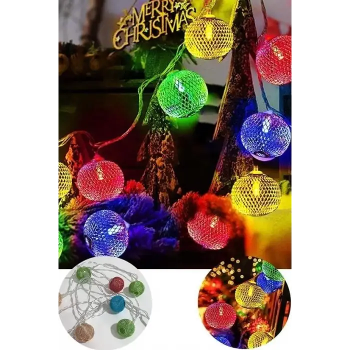 Parti ve Özel Gün Dekorasyonu Top Led Kandil Şeklinde Aydınlatma