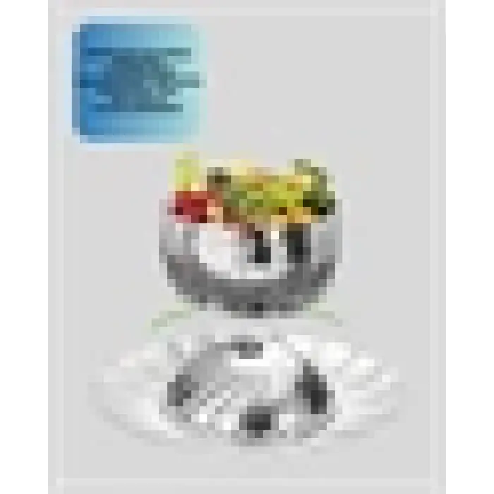 Paslanmaz Çelik Katlanabilir Sebze Haşlama Sepeti – Buharda Sağlıklı Pişirme