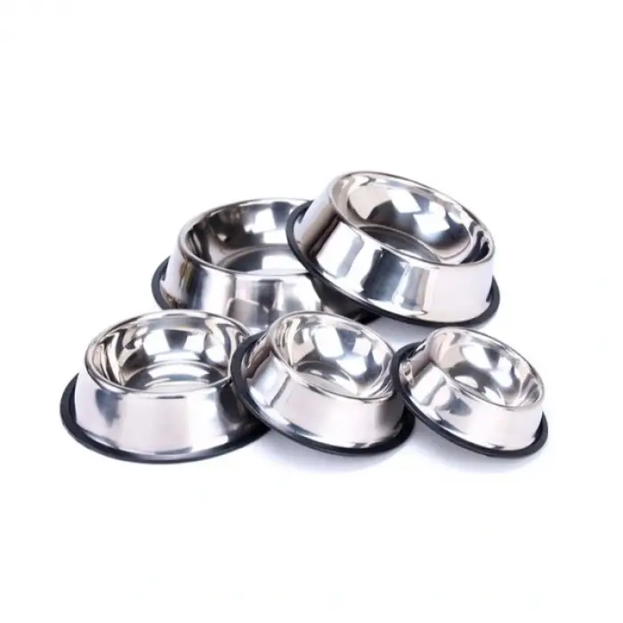 Paslanmaz Çelik Metal Mama Kabı 34 cm.