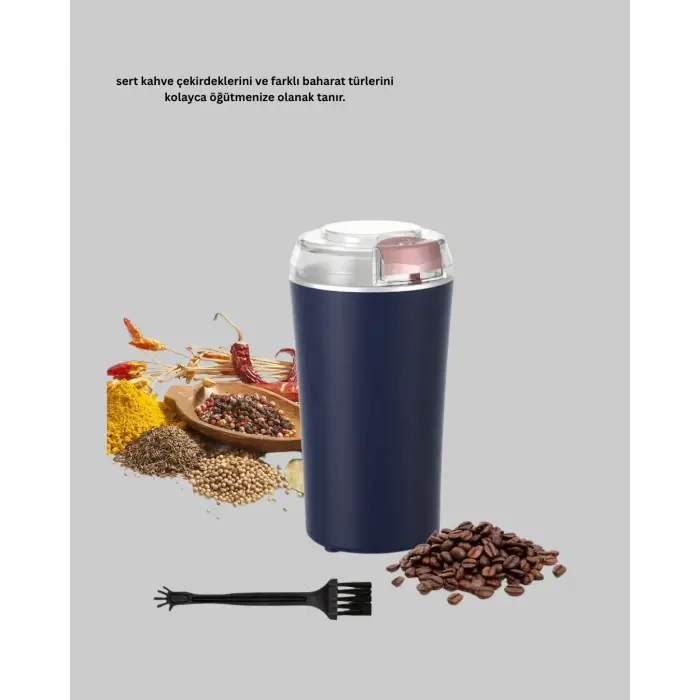 Paslanmaz Çelik Otomatik Öğütücü Kolay Temizlenebilir Yedek Bıçaklı