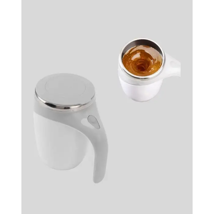 Paslanmaz Çelik Şarjlı Karıştırma Kupa – Otomatik Manyetik Blender Fincan