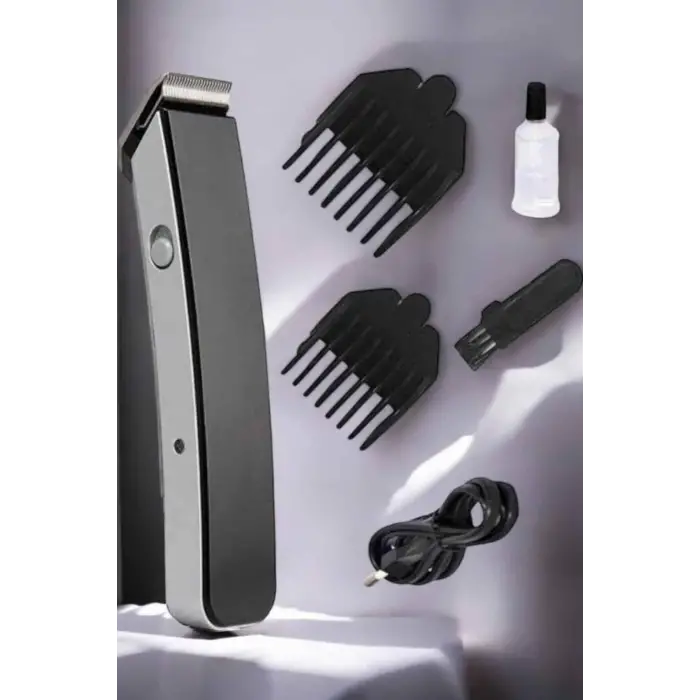 Paslanmaz Çelik Şarjlı Tıraş Makinesi Pratik ve Keskin Performans