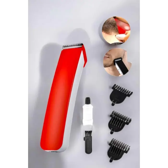 Paslanmaz Çelik Şarjlı Tıraş Makinesi Pratik ve Keskin Performans