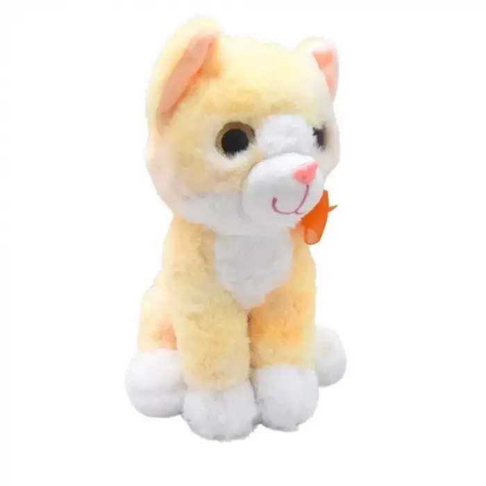 PELUŞ 30CM RENKLİ KEDİ HALLEY