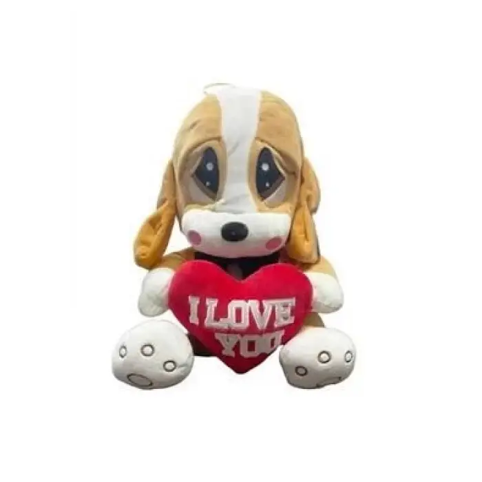 PELUŞ 40CM ÜZGÜN KÖPEK HALLEY