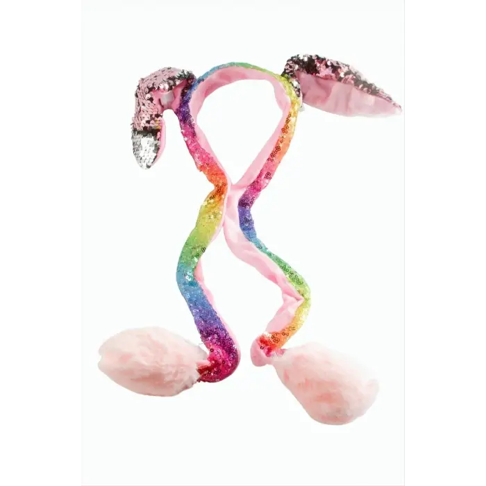 Peluş Hareketli Işıklı Tavşan Taç