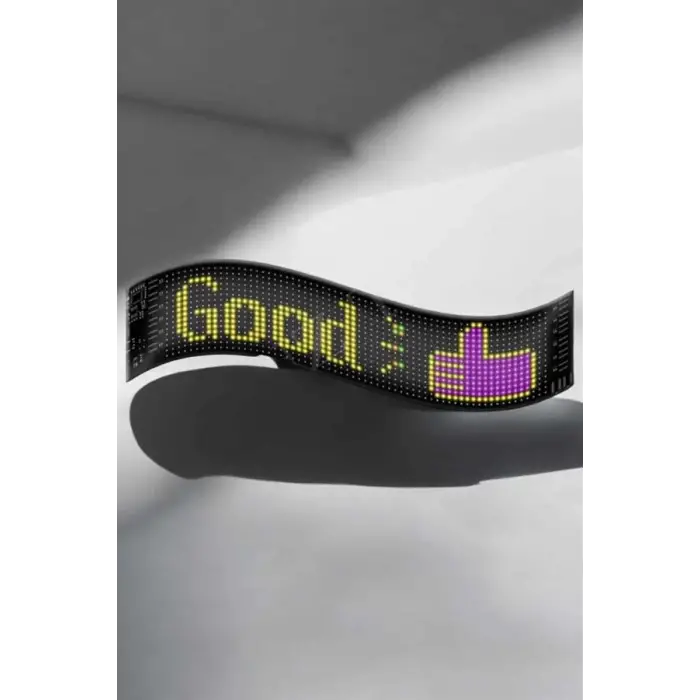 Piksel Led Matrix RGB Işıklı Led Yazılı Bluetooth Bağlantılı