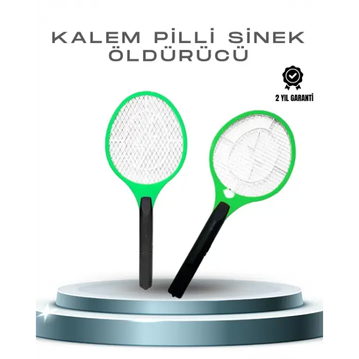 Pil Gücünde Elektronik Sinek Öldürücü – Kan Lekesi Bırakmayan Temiz Kullanım