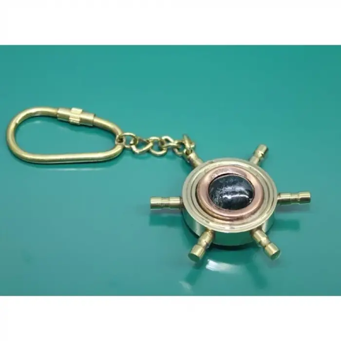 Pirinç Dümen Anahtarlık