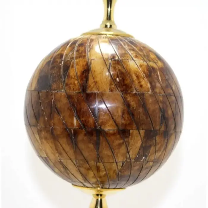 Pirinç Dünya Küre Kemikli