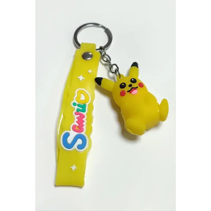 Pkacu Silikon Anahtarlık