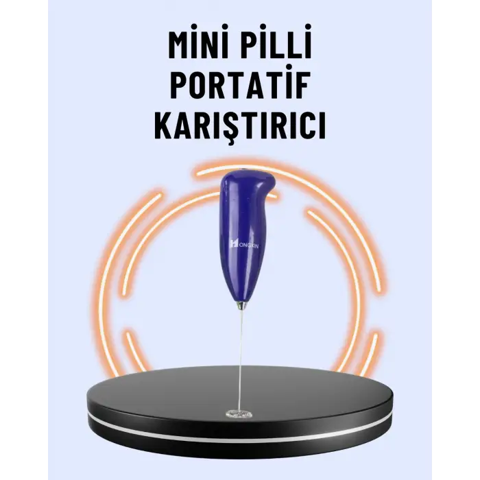 Portatif Kahve Köpürtücü – Latte, Cappuccino, Milkshake ve Puding Yapıcı