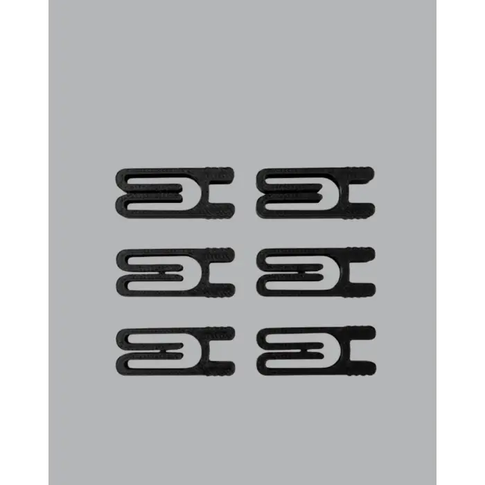 Poşet Kapatma Mandalı Hava Geçirmez 6 Adet Set