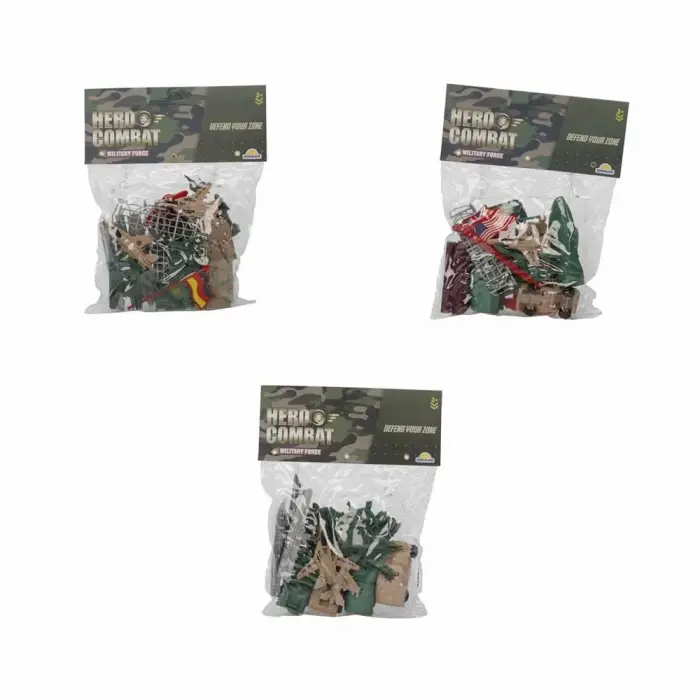 Poşetli Büyük Asker Oyun Seti - 1 Adet Stokta Olan Gönderilir
