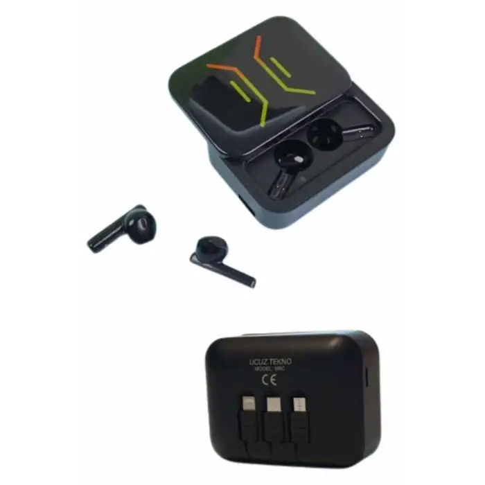 Powerbank Bluetooth Kulaklık Oyuncu Kulaklığı Yüksek Ses Kaliteli