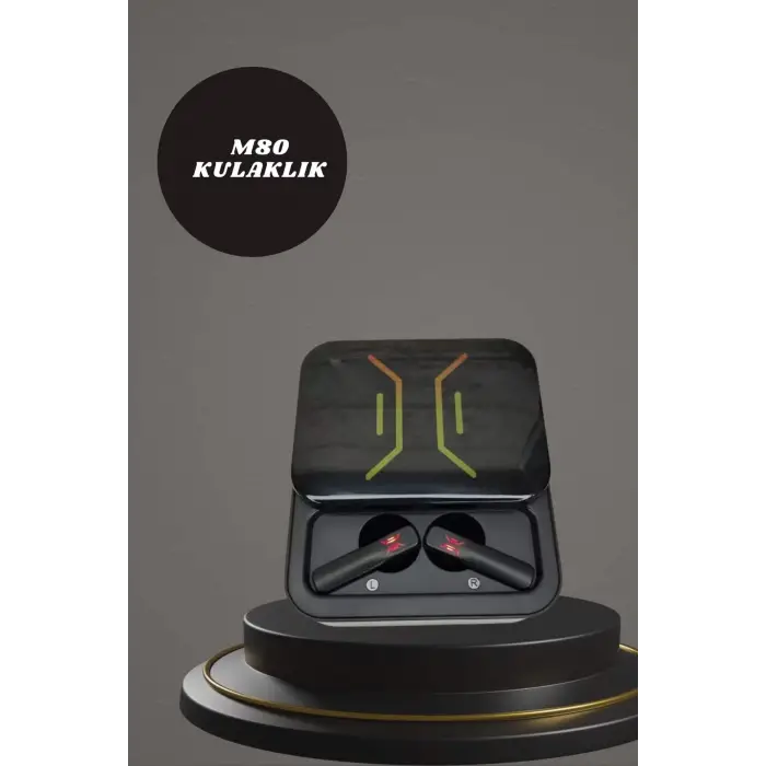 Powerbank Kulaklık ve 7 Kordonlu Akıllı Saat Çoklu Şarj Girişi Bluetooth Bağlantılı