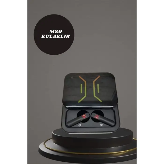 Powerbank Kulaklık ve 7 Kordonlu Akıllı Saat Çoklu Şarj Girişi Bluetooth Bağlantılı