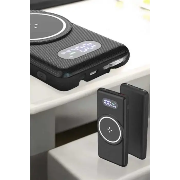 Powerbank Taşınabilir 10.000 Mah Hızlı Şarj Dijital Göstergeli