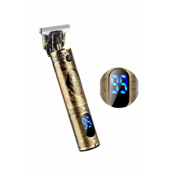 Profesyonel Ense Tıraşına Uygun Çizik Tıraş Makinesi Uzun Ömürlü Göstergeli