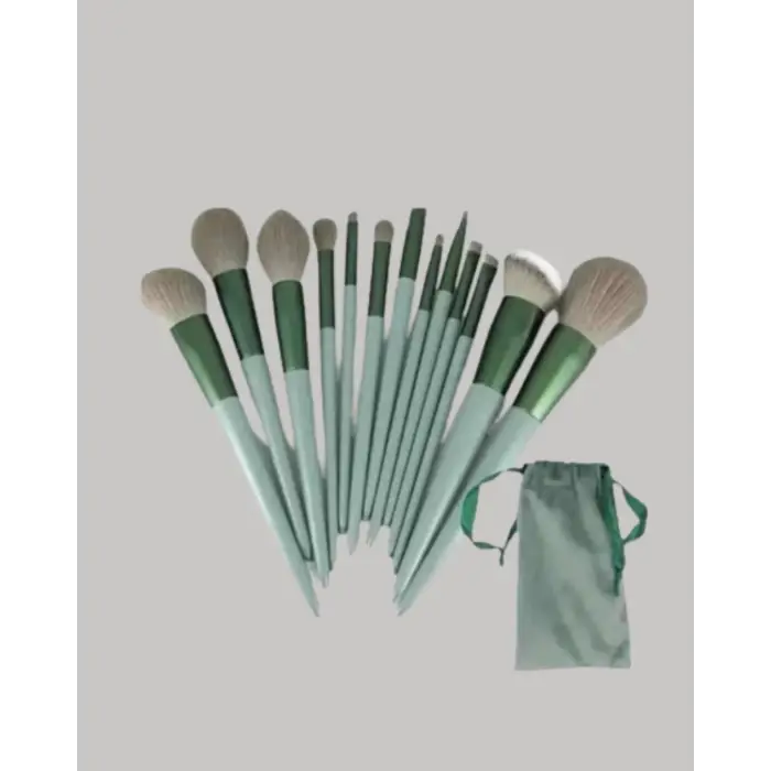 Profesyonel Makyaj Fırça Seti Yumuşak Kıllı Taşınabilir Çantalı