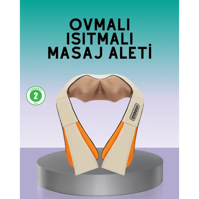 Profesyonel Ovmalı Masaj Aleti Isıtmalı Vücut Masajı İçin Pratik Kullanım
